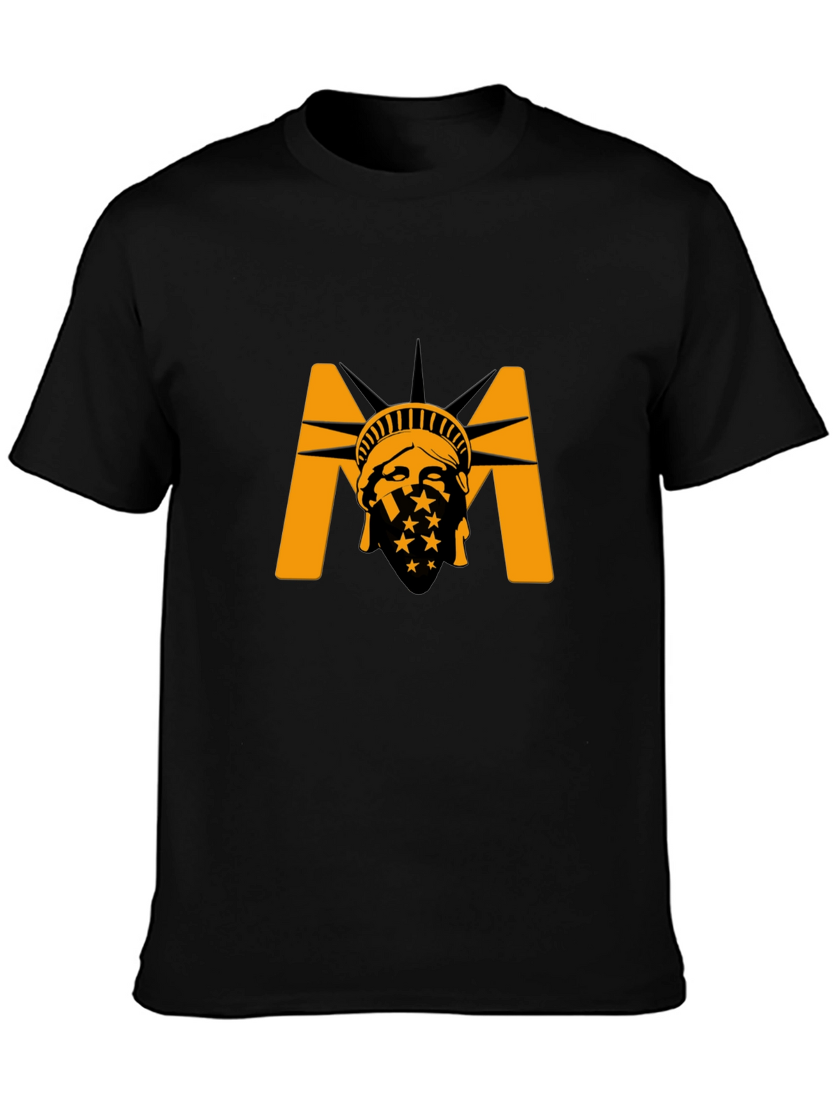 Liberty M Graphic T-Shirt - Black
