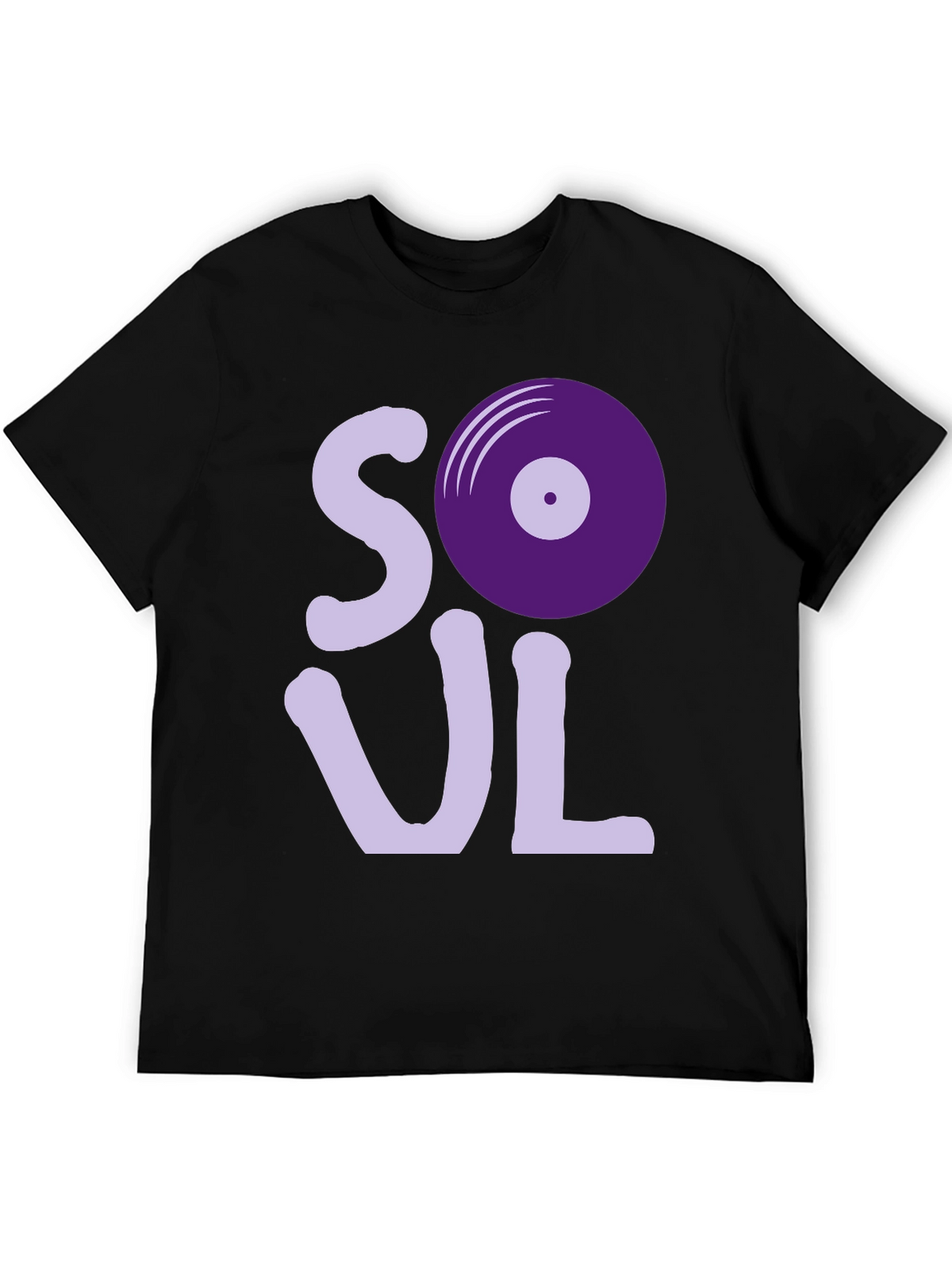 Soul Music T-Shirt - Retro Vinyl Design