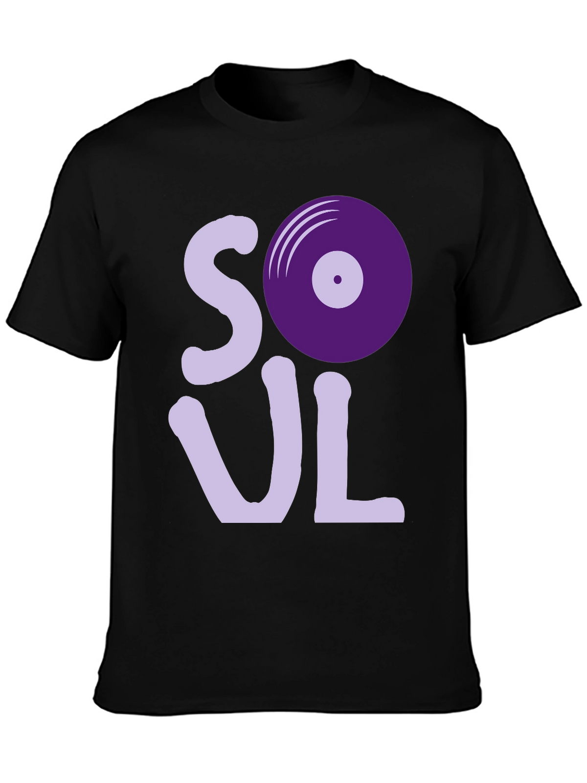Soul Music T-Shirt - Retro Vinyl Design
