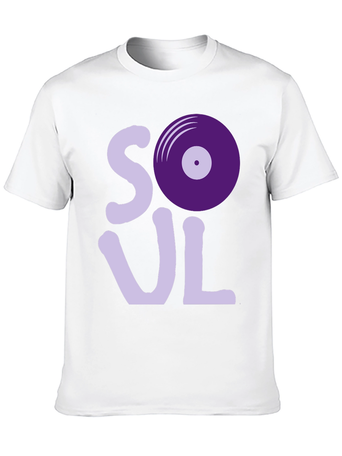 Soul Music T-Shirt - Retro Vinyl Design