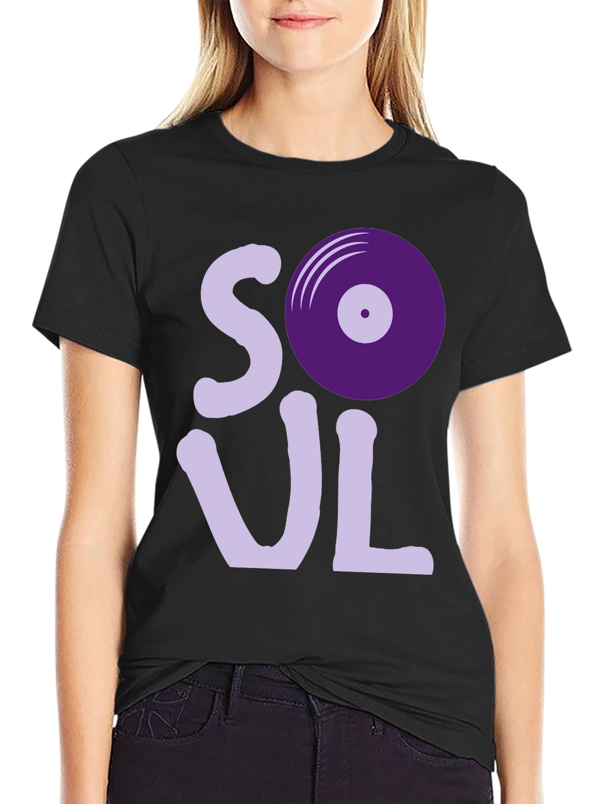 Soul Music T-Shirt - Retro Vinyl Design