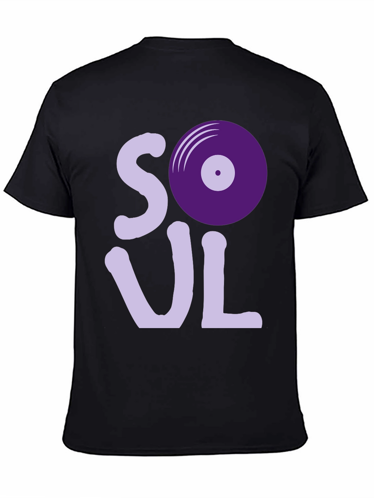 Soul Music T-Shirt - Retro Vinyl Design