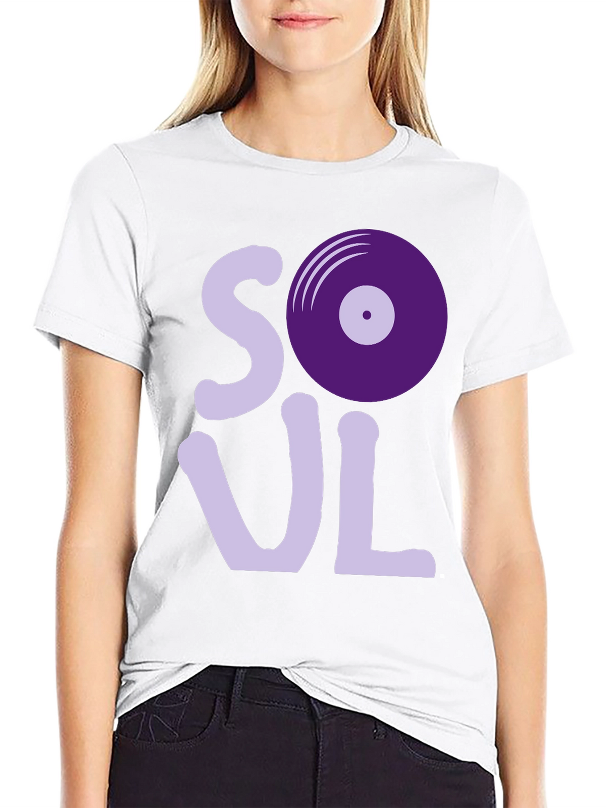 Soul Music T-Shirt - Retro Vinyl Design