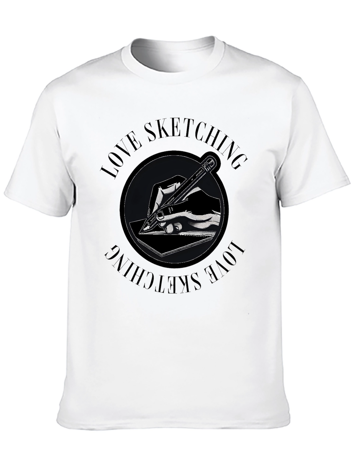 Love Sketching Graphic Tee - Artists T-Shirt