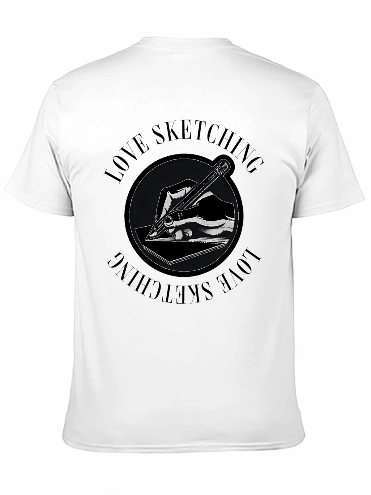 Love Sketching Graphic Tee - Artists T-Shirt