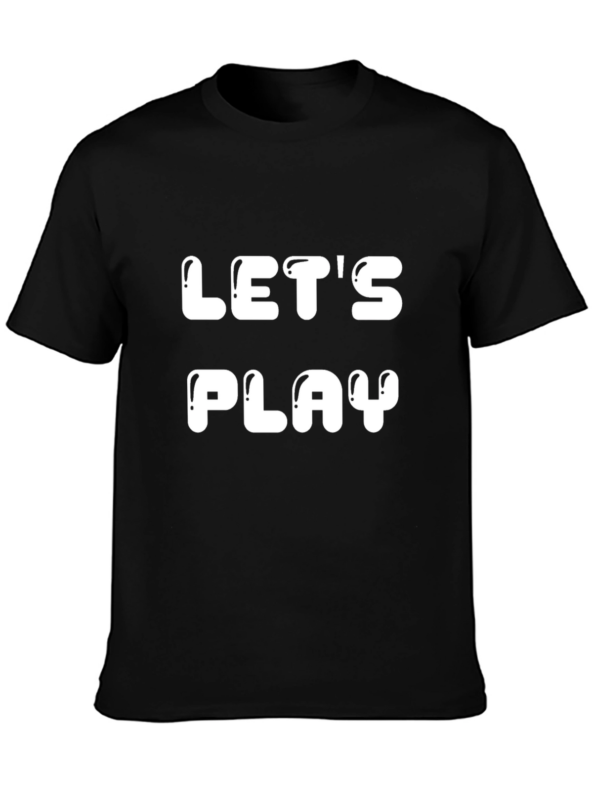 Lets Play Graphic Tee - Casual Style