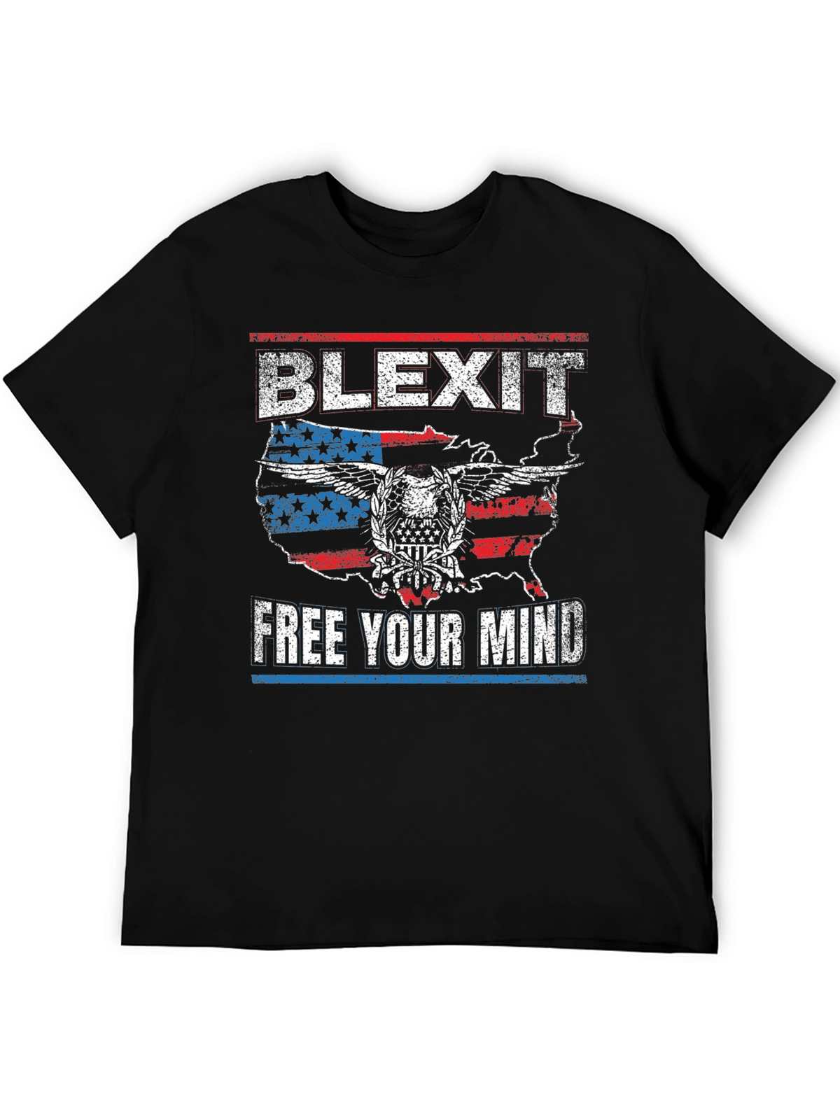 Blexit Free Your Mind T-Shirt USA Patriot Design
