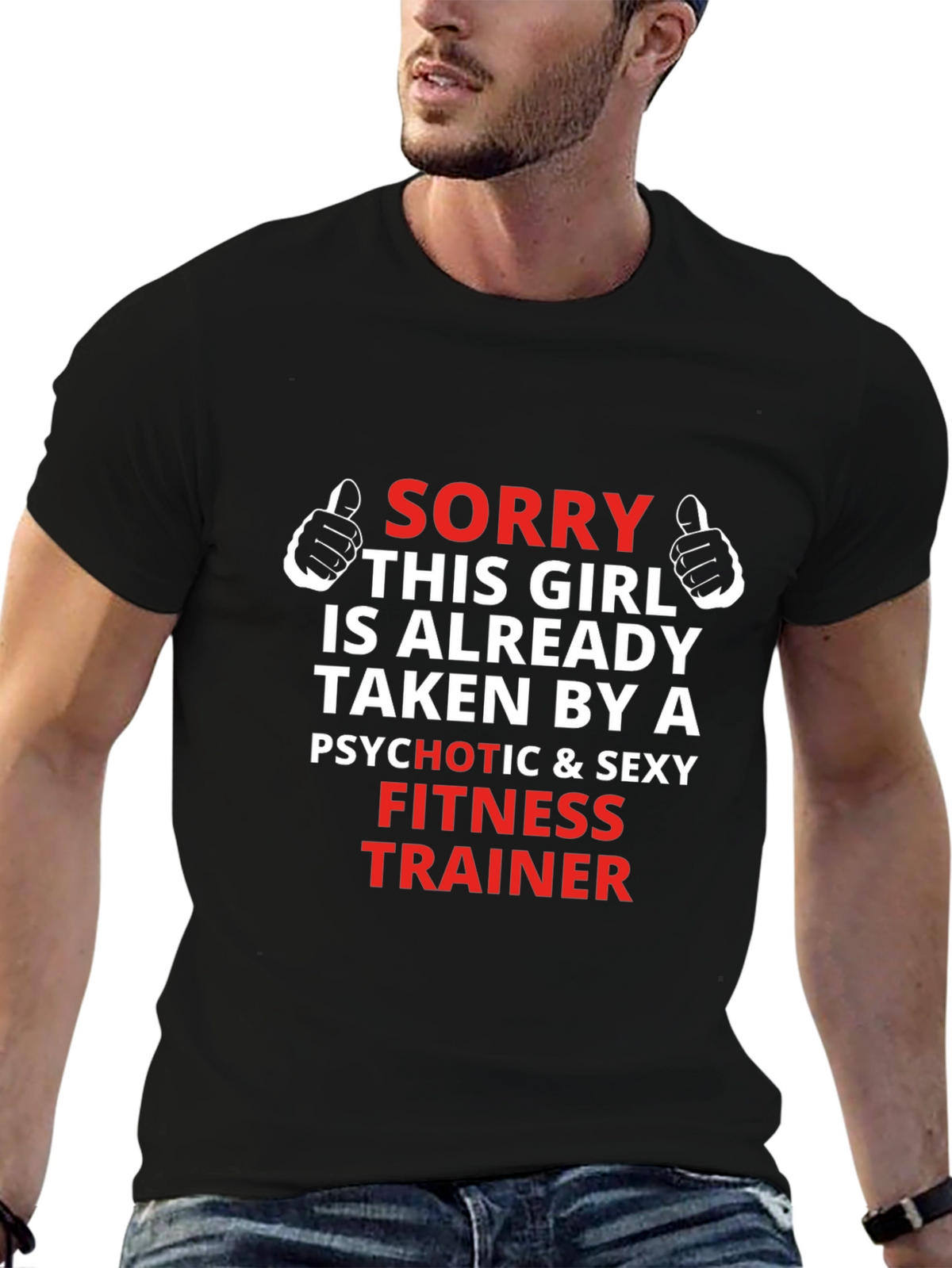 Funny Fitness Trainer Graphic Tee