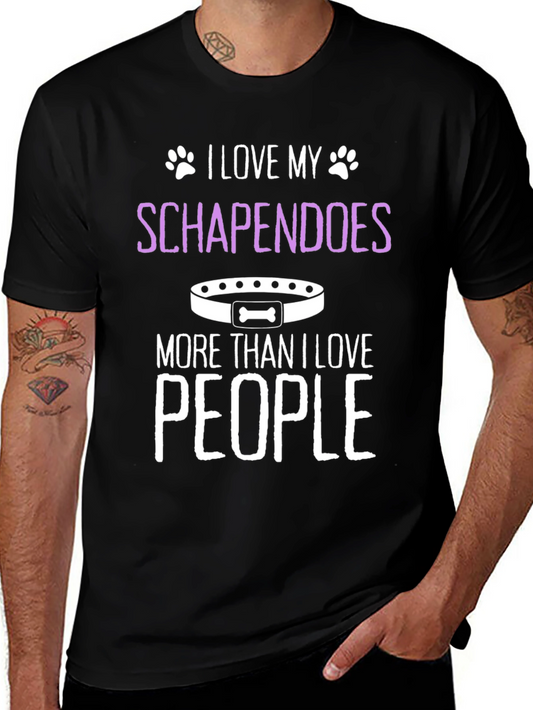 I Love My Schapendoes T-Shirt
