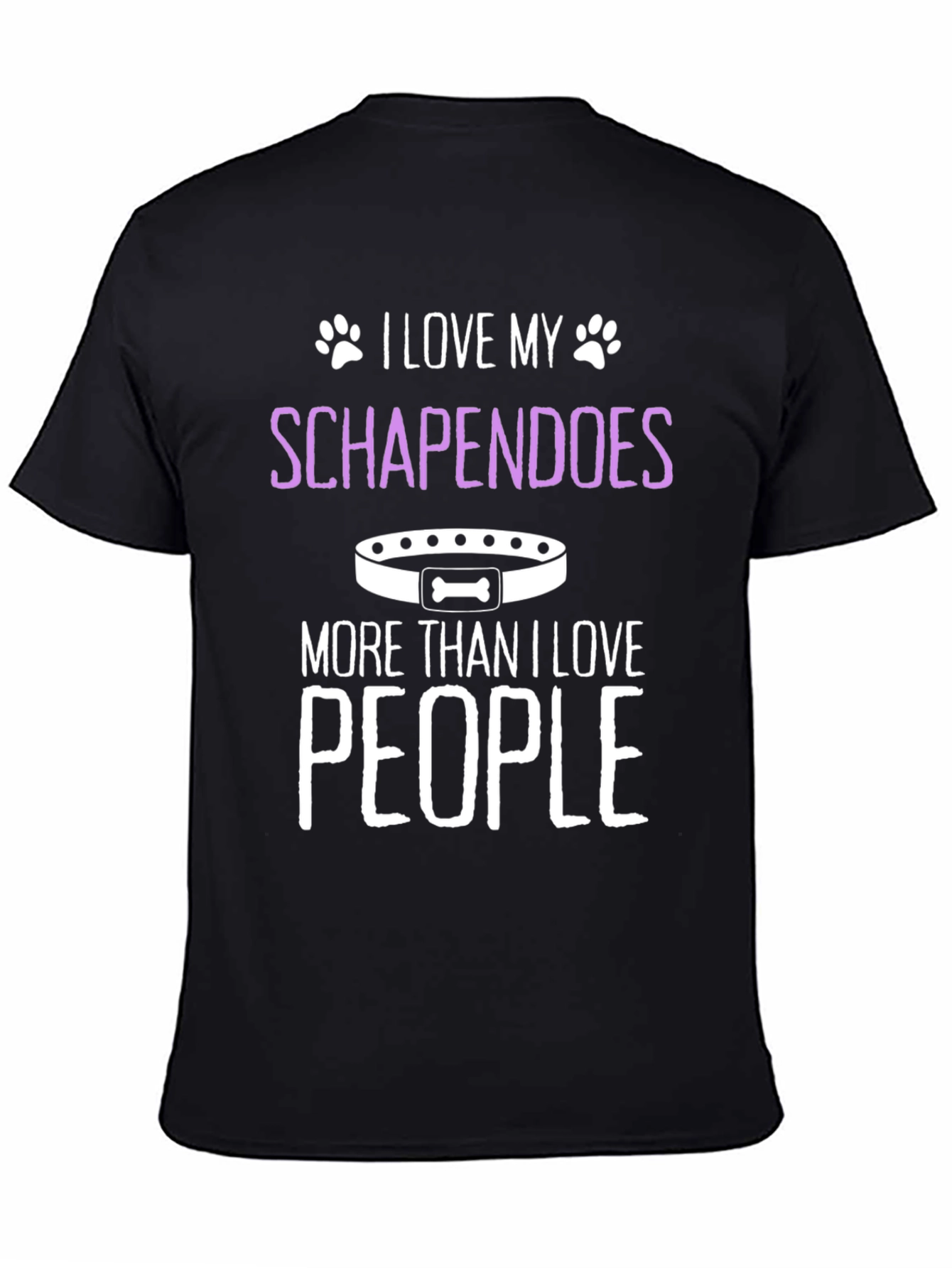 I Love My Schapendoes T-Shirt