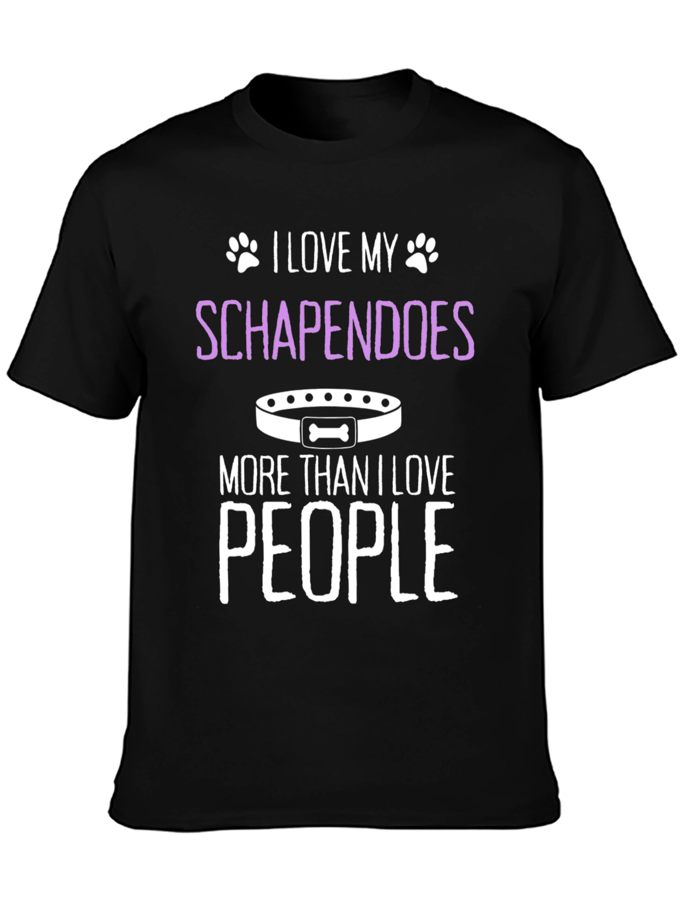 I Love My Schapendoes T-Shirt