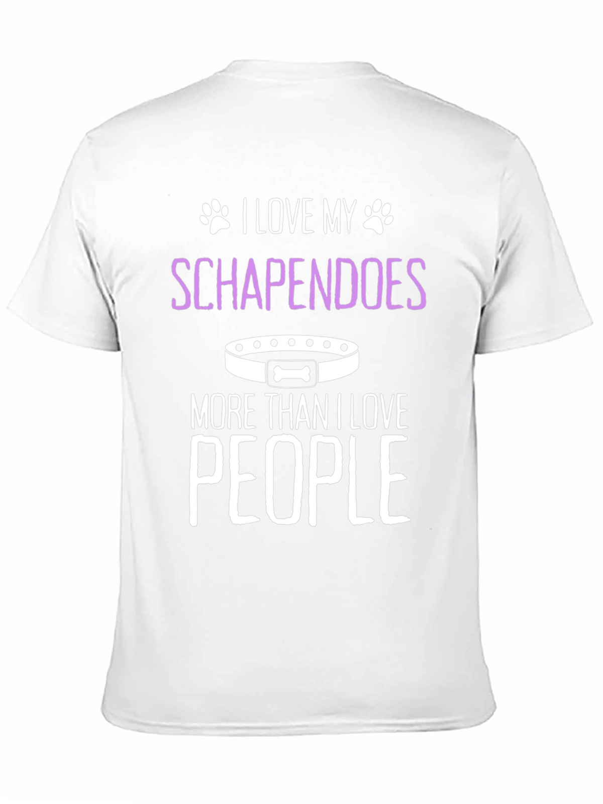 I Love My Schapendoes T-Shirt