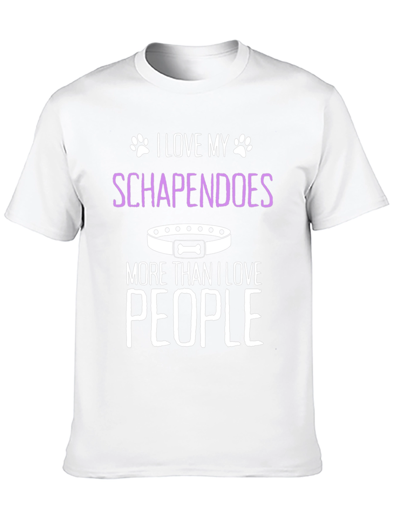I Love My Schapendoes T-Shirt