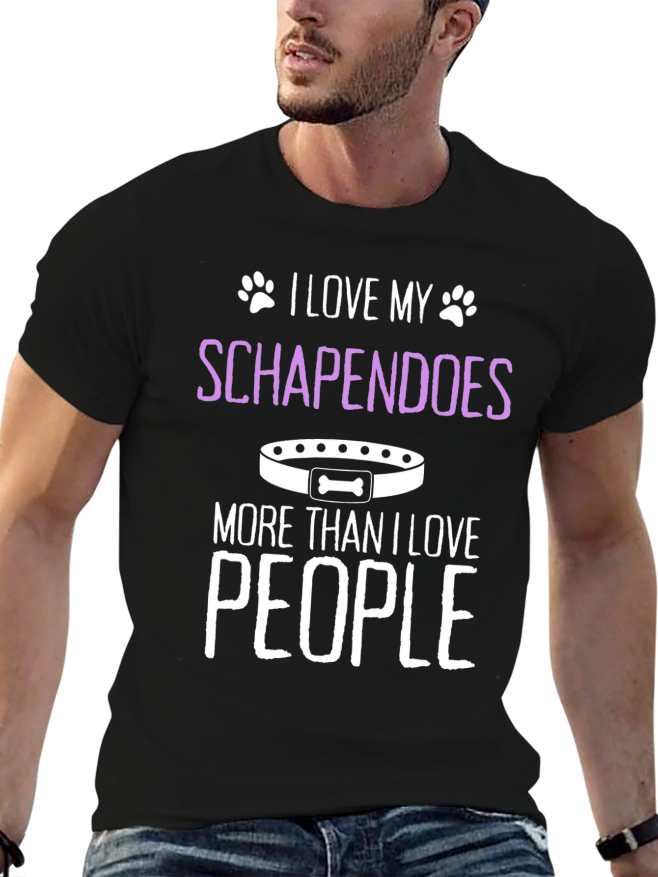 I Love My Schapendoes T-Shirt