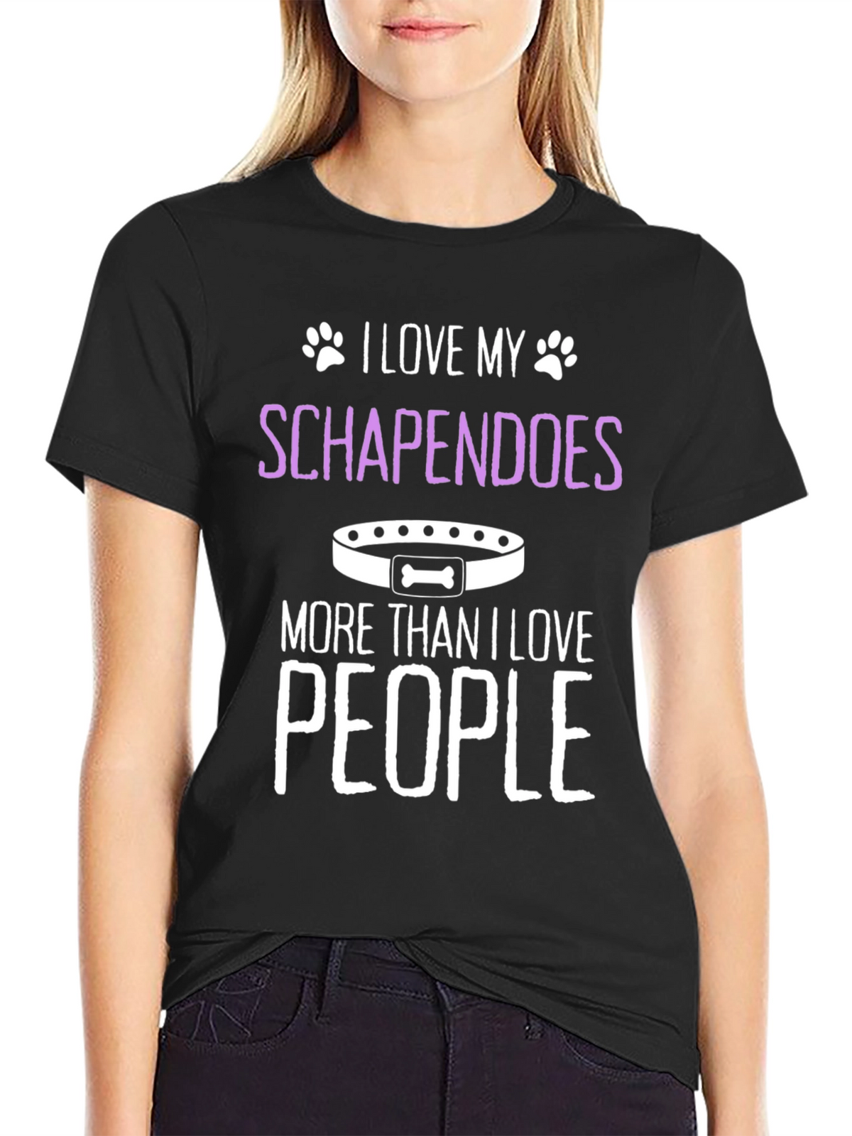 I Love My Schapendoes T-Shirt