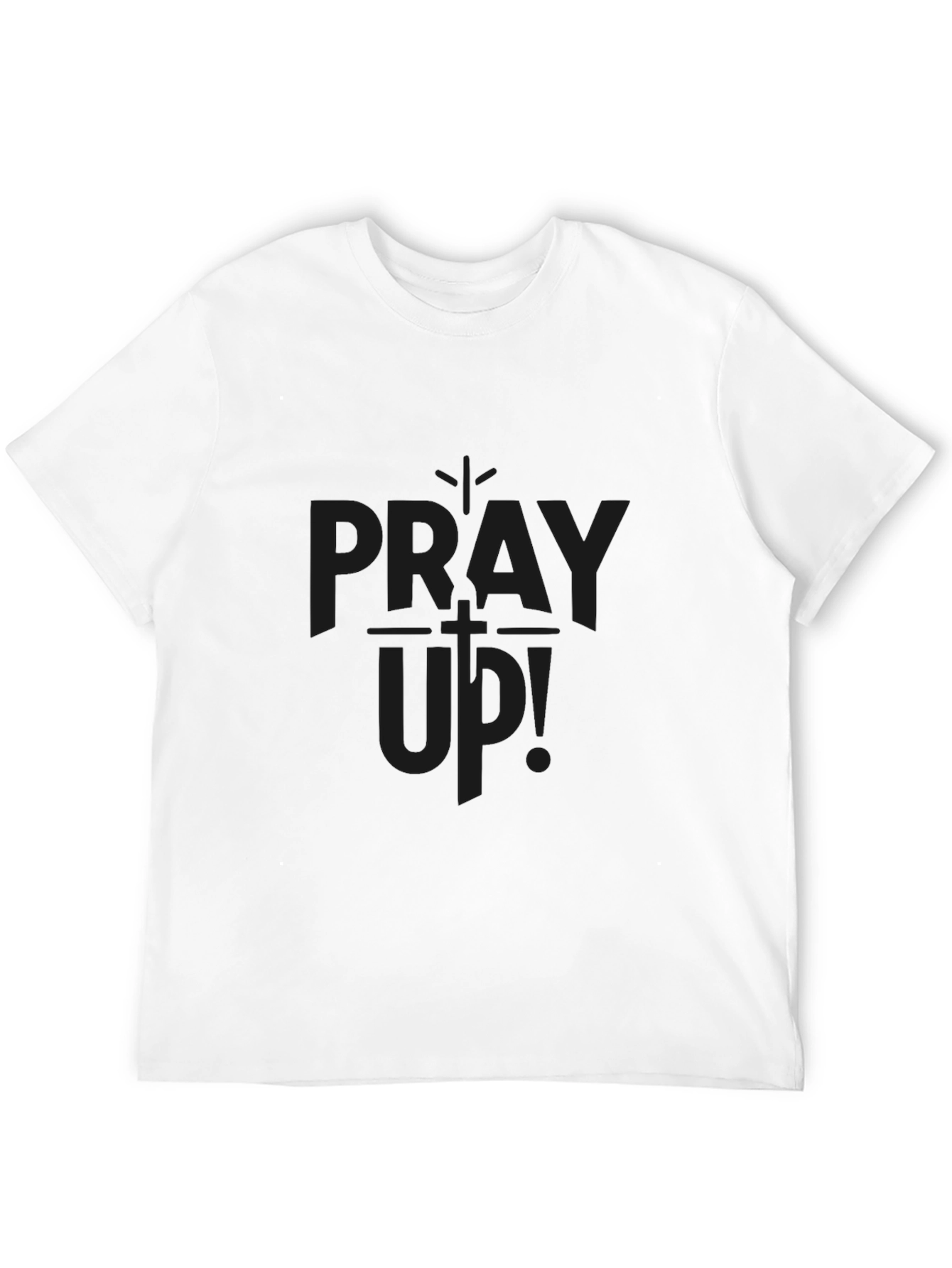 Pray Up! Christian T-Shirt - Classic Fit