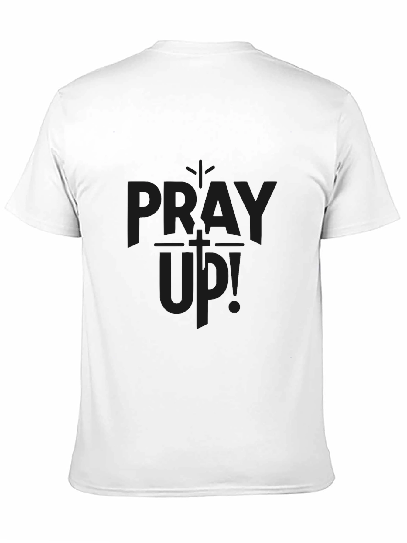 Pray Up! Christian T-Shirt - Classic Fit