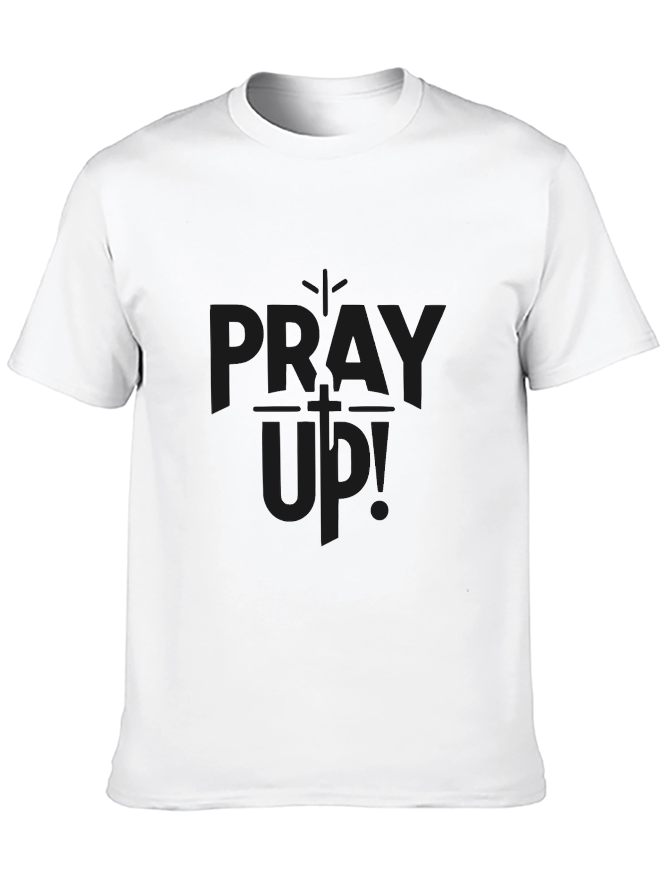Pray Up! Christian T-Shirt - Classic Fit