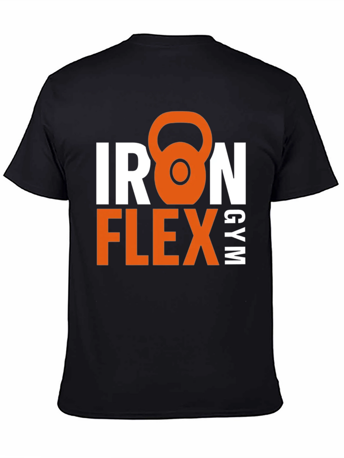 Iron Flex Gym Black T-Shirt