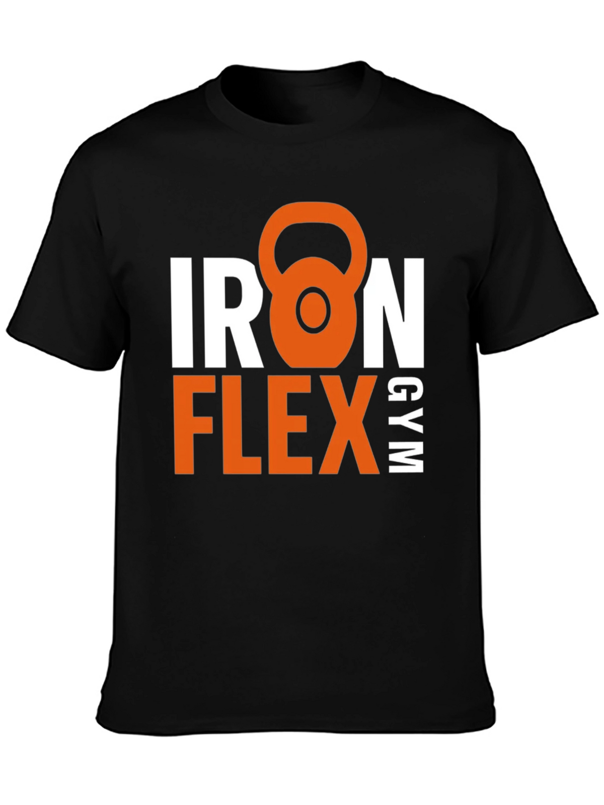 Iron Flex Gym Black T-Shirt