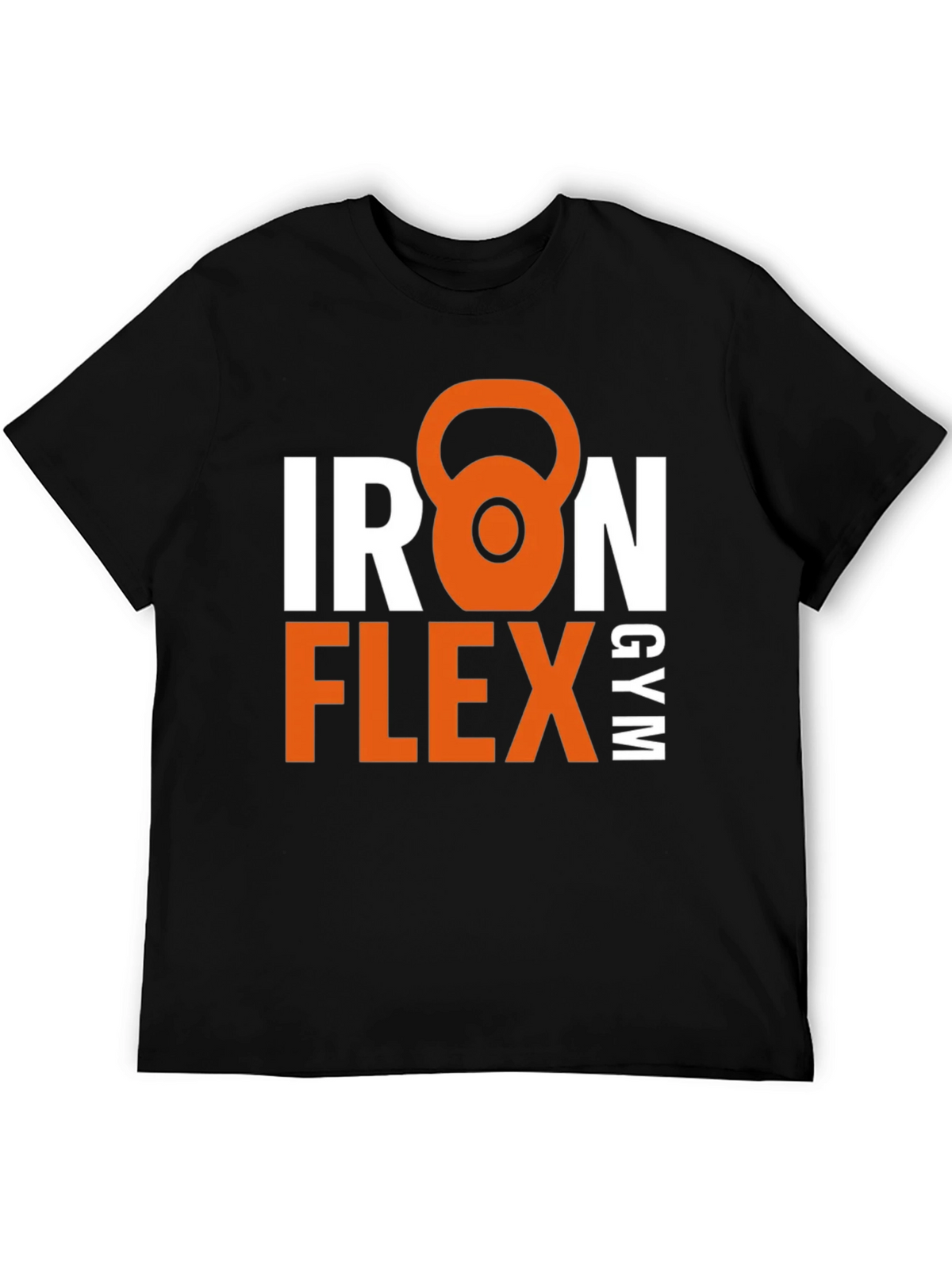 Iron Flex Gym Black T-Shirt