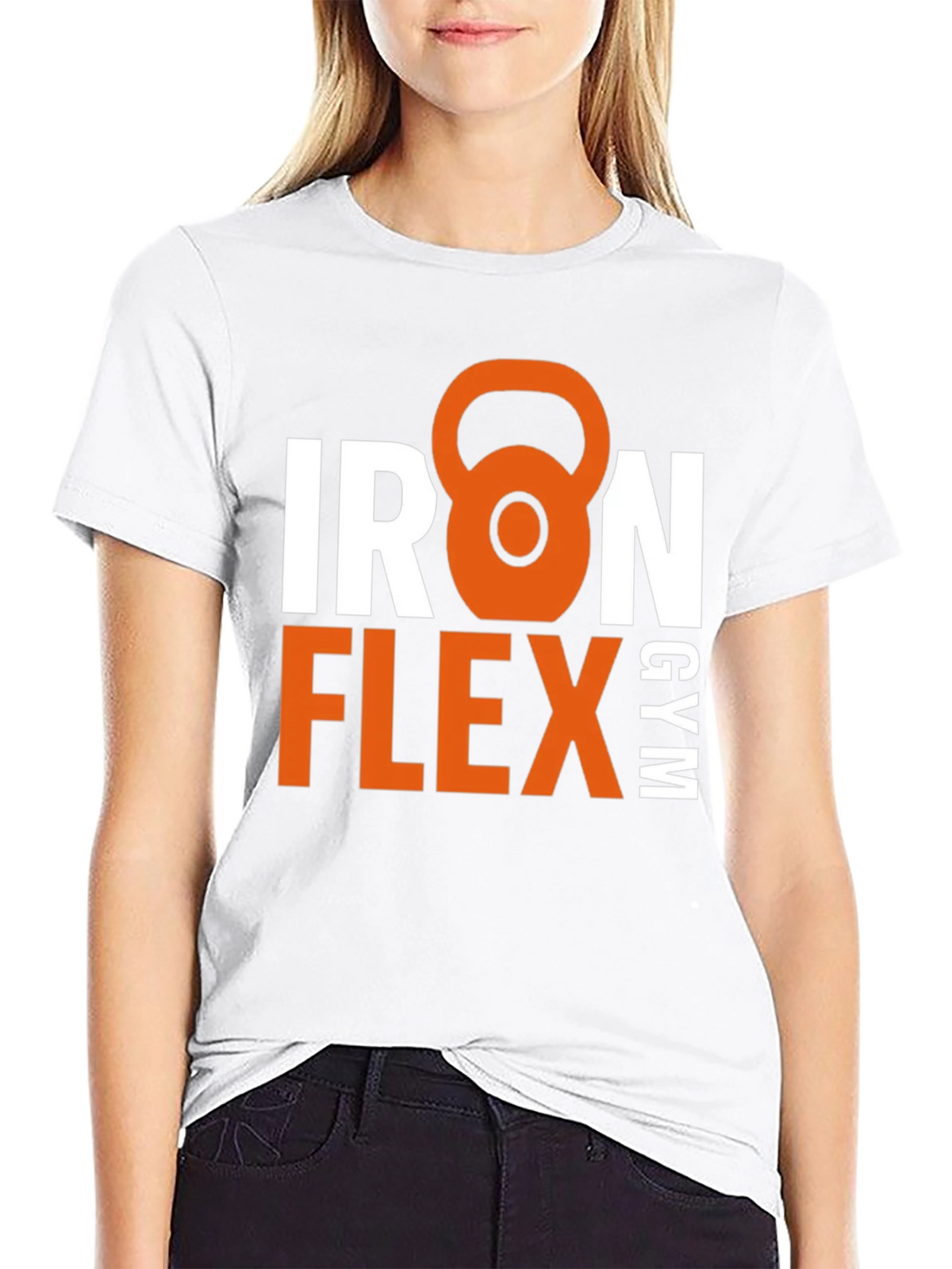 Iron Flex Gym Black T-Shirt