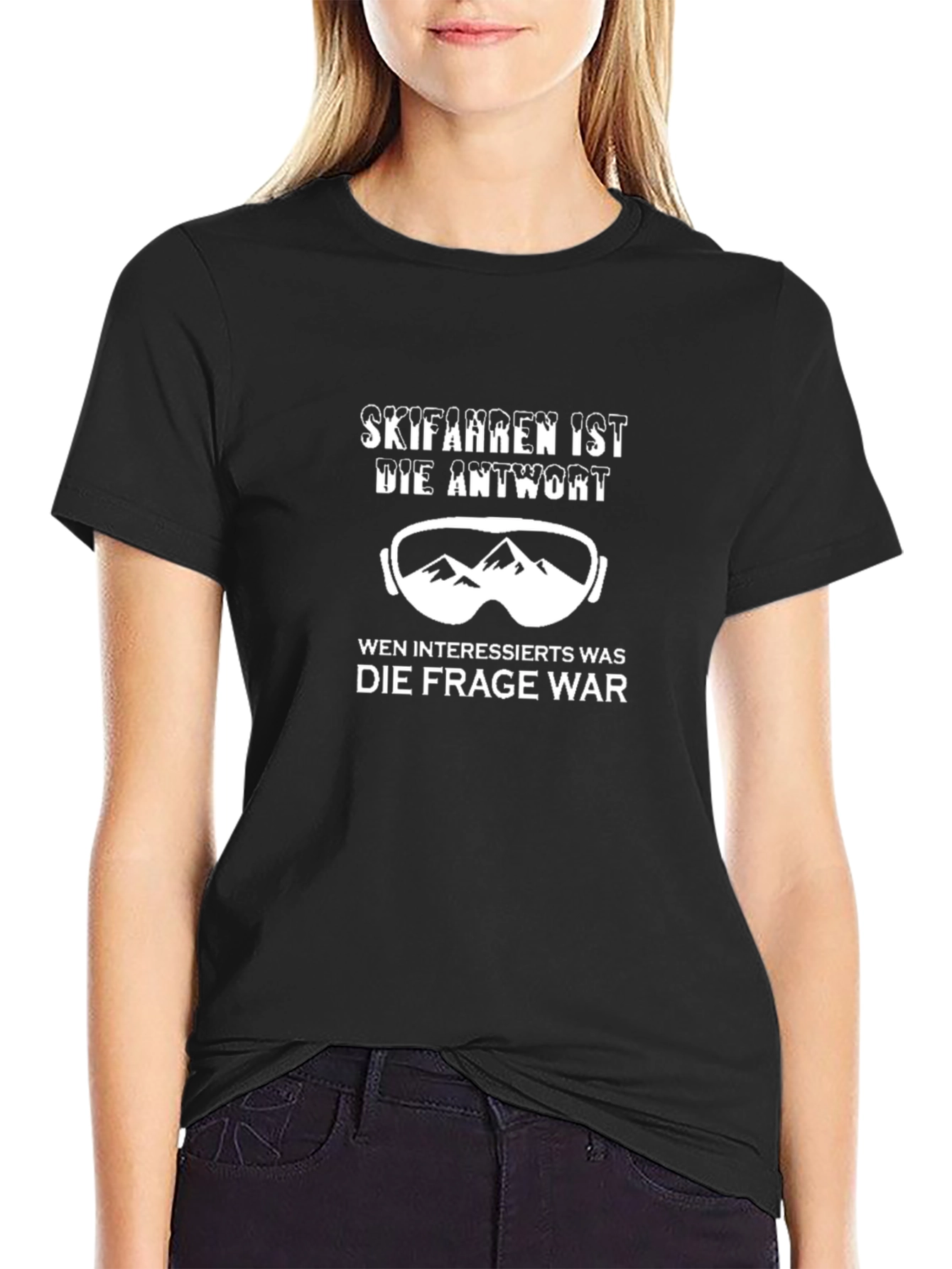 Skifahren Ist Die Antwort Tee