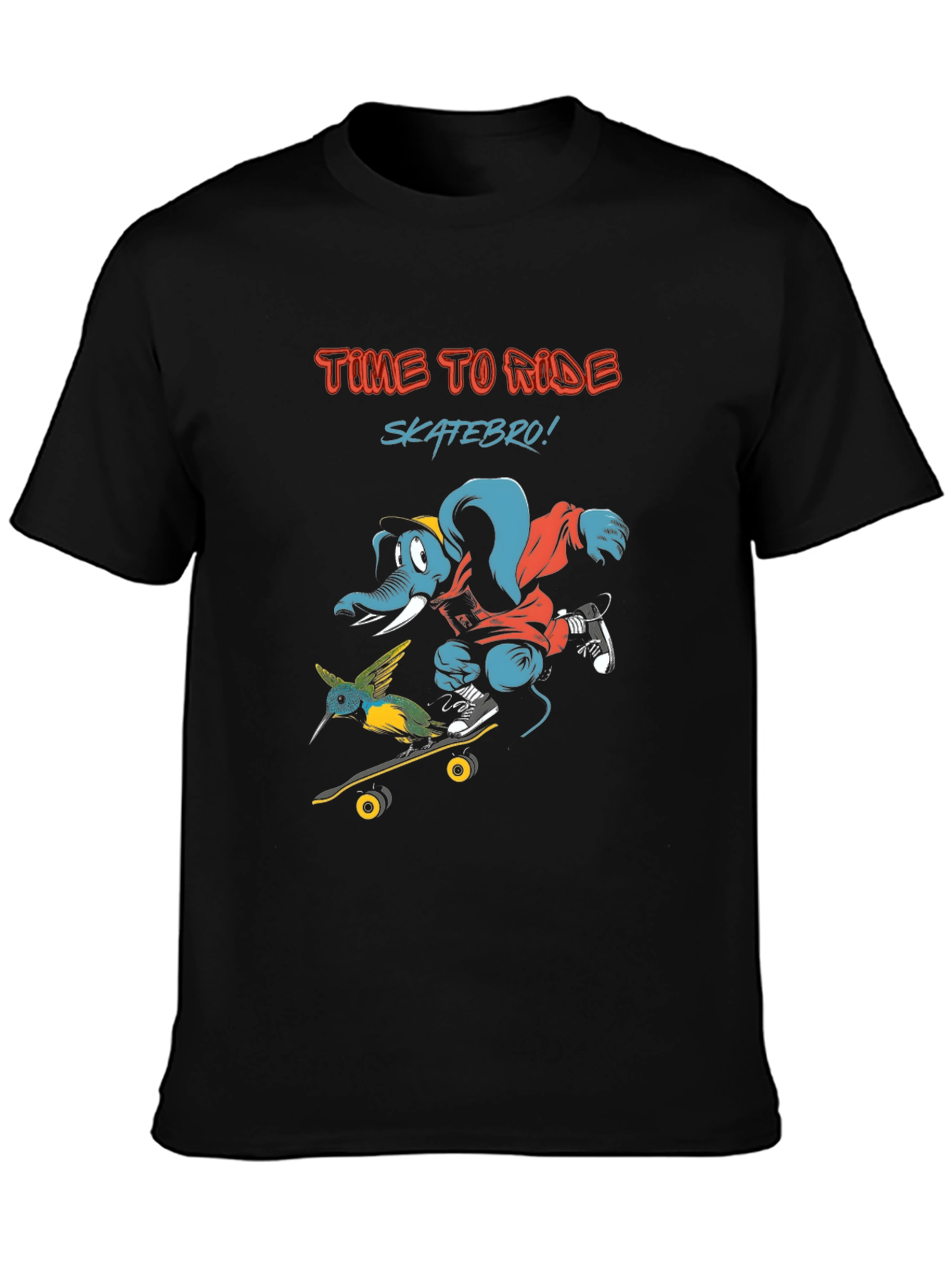 Time to Ride Sk8 Bro! Graphic Tee