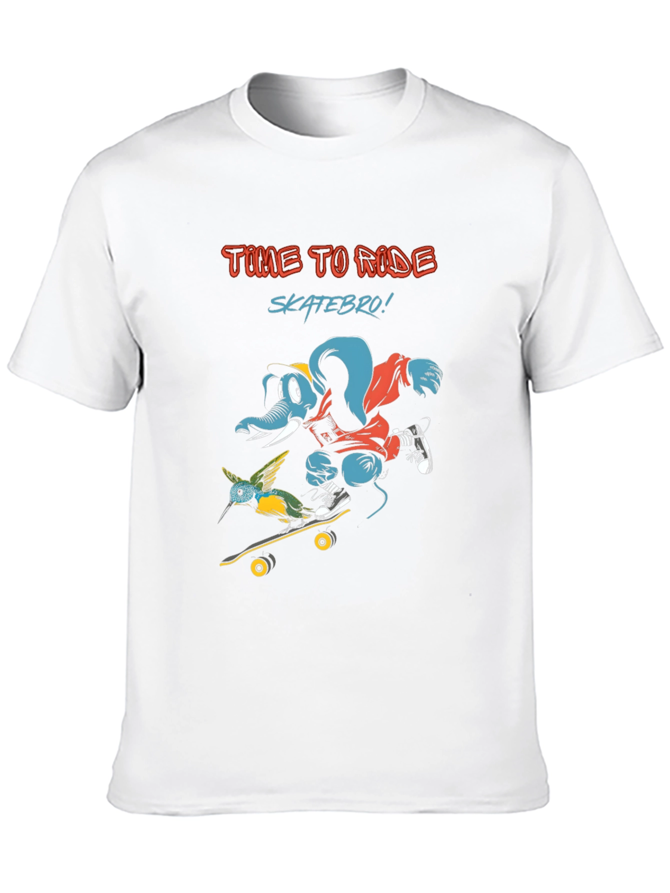 Time to Ride Sk8 Bro! Graphic Tee
