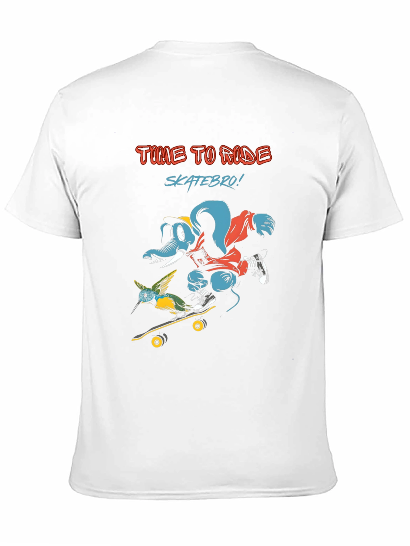 Time to Ride Sk8 Bro! Graphic Tee