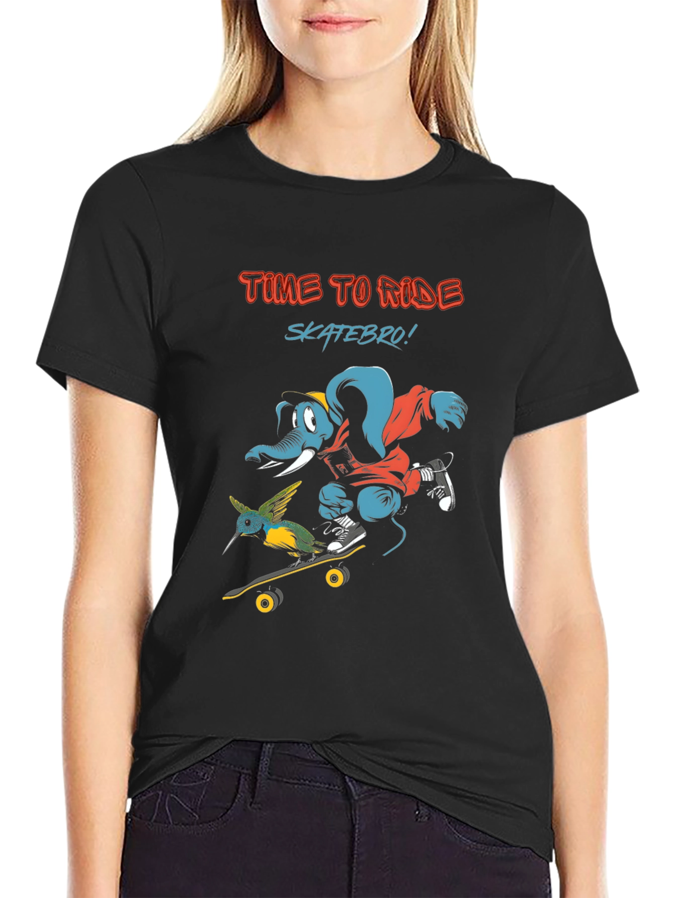 Time to Ride Sk8 Bro! Graphic Tee