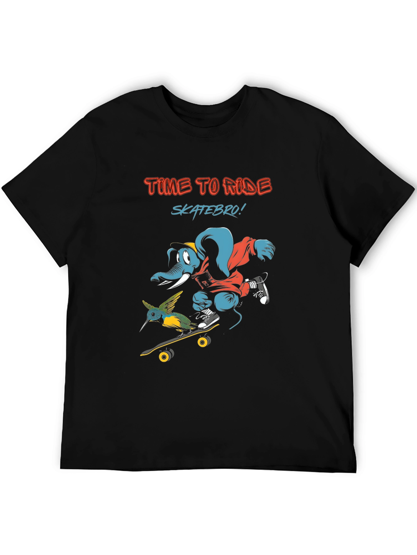 Time to Ride Sk8 Bro! Graphic Tee