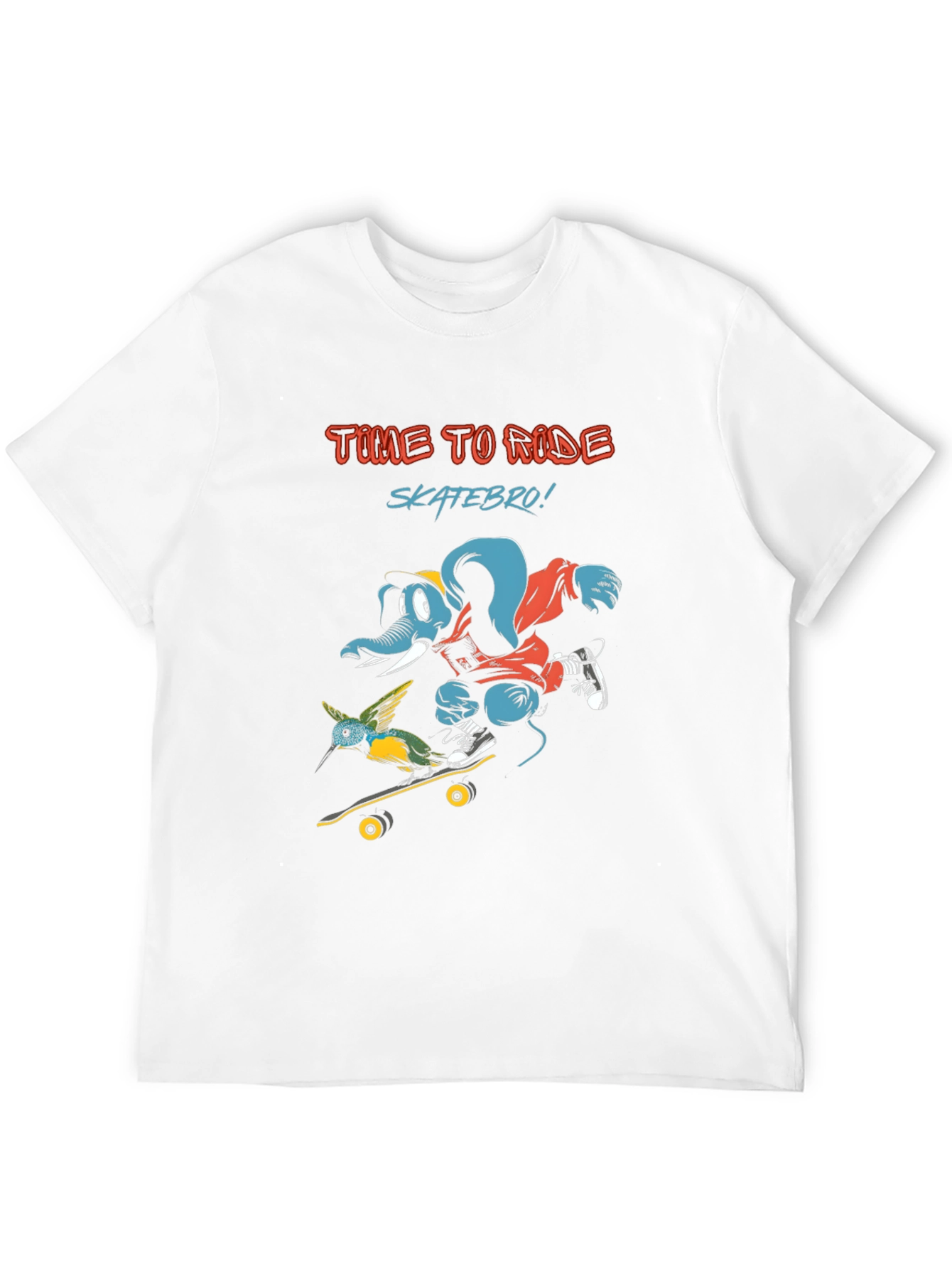 Time to Ride Sk8 Bro! Graphic Tee