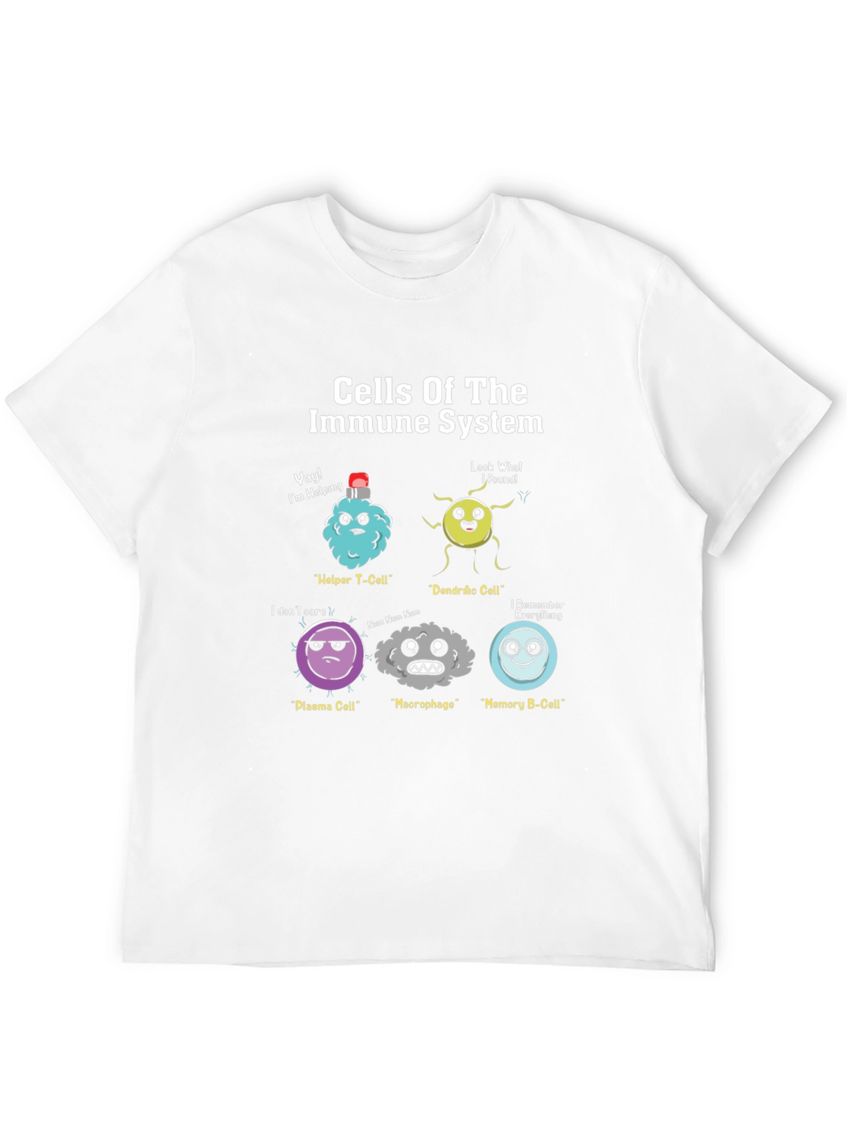 Immune System Cells Graphic T-Shirt