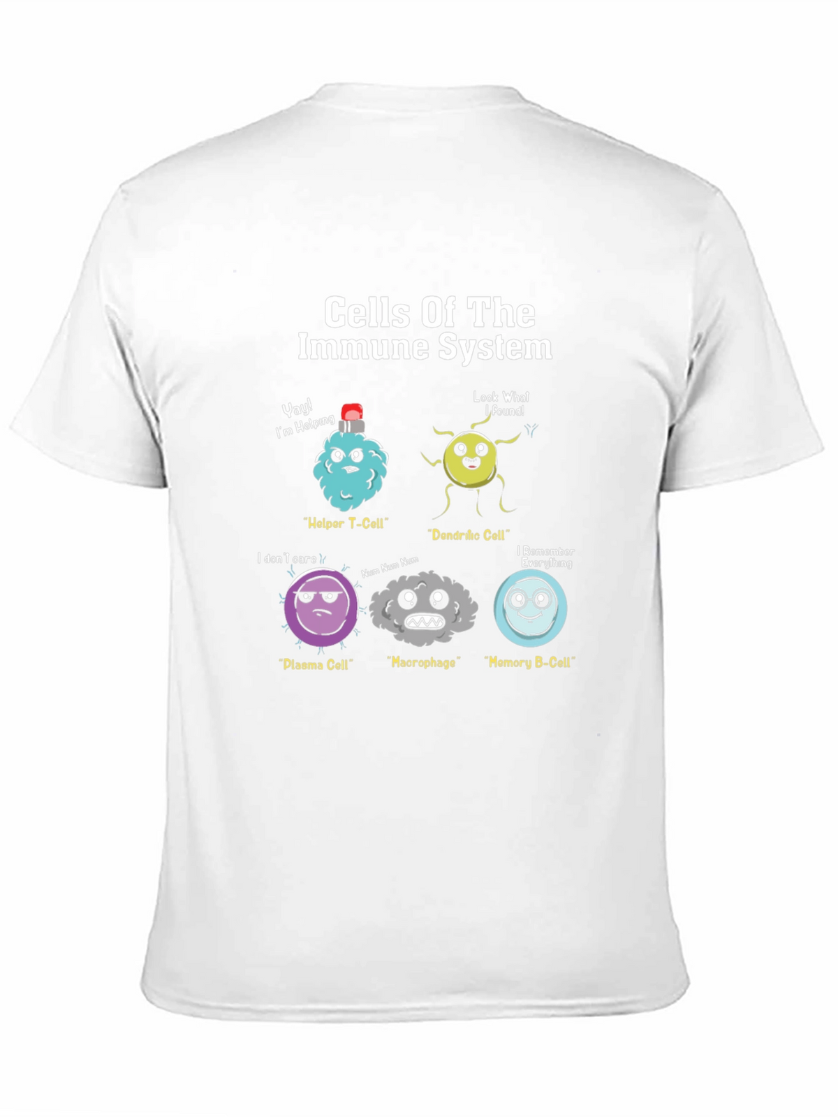Immune System Cells Graphic T-Shirt