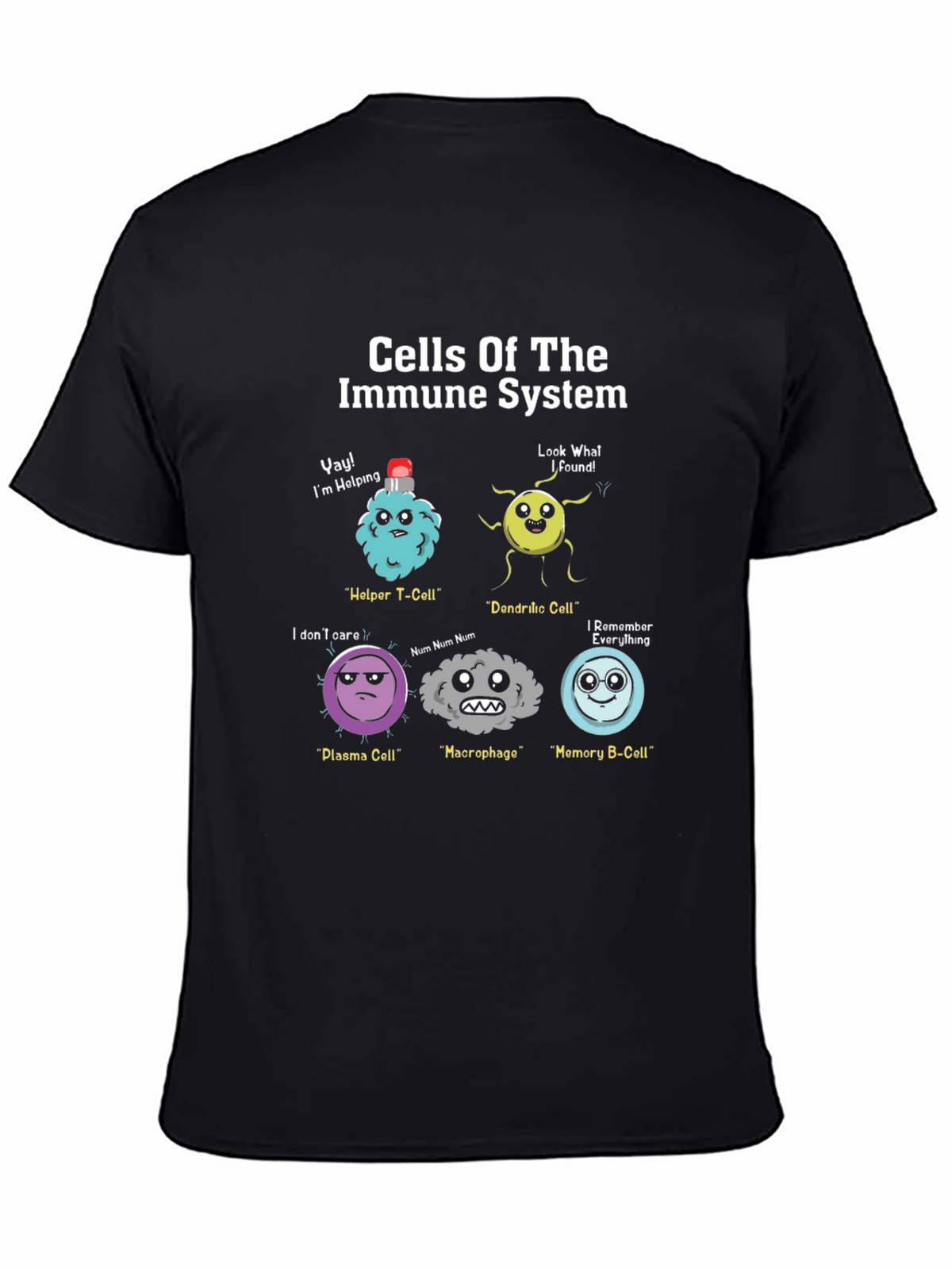 Immune System Cells Graphic T-Shirt