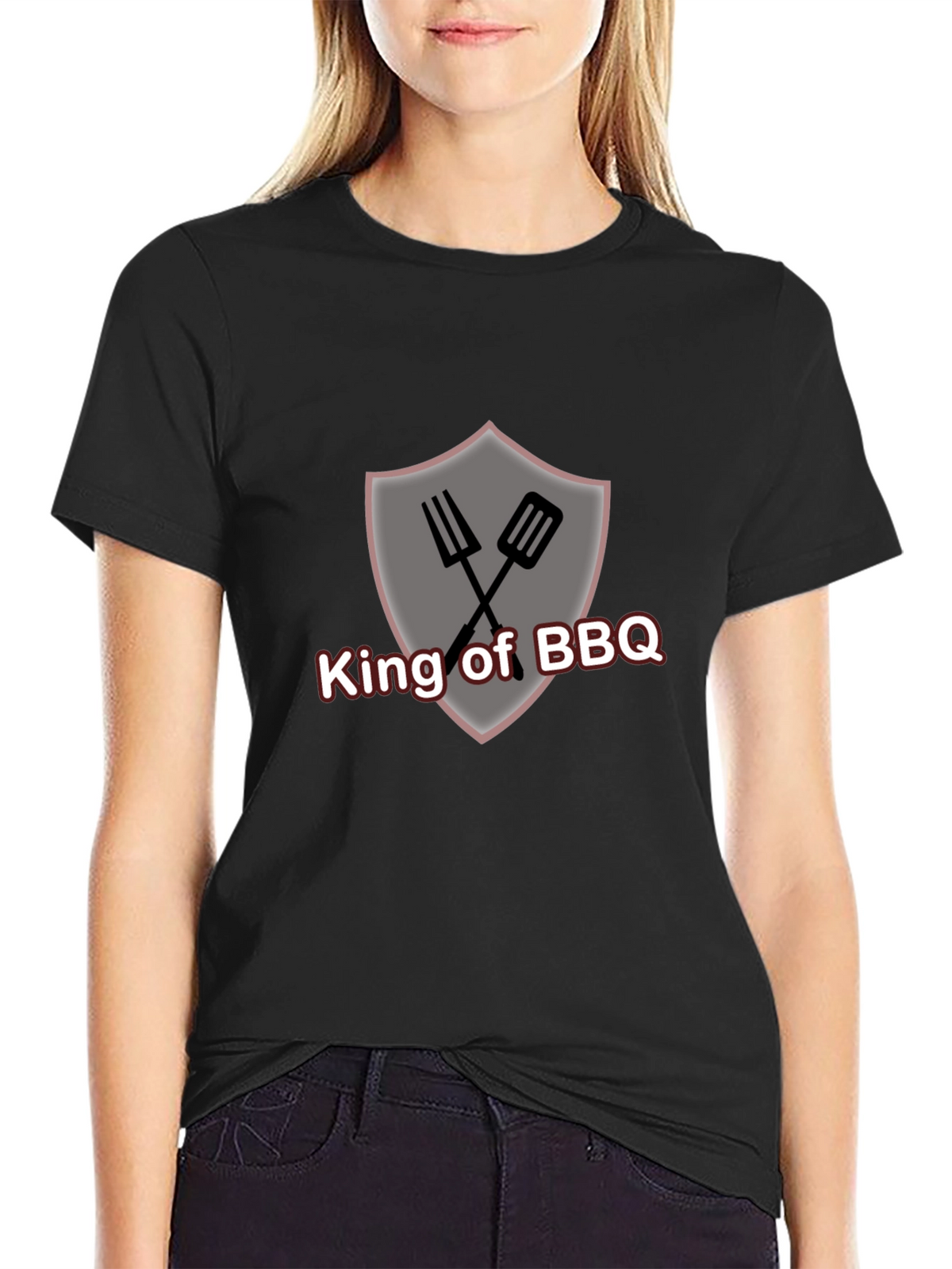King of BBQ Graphic T-Shirt