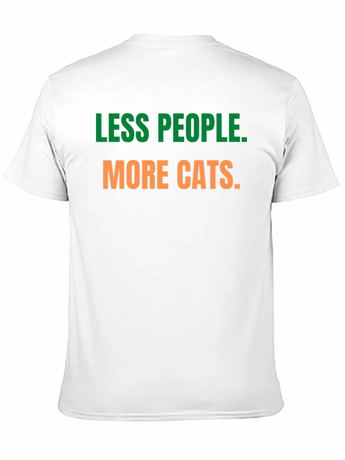 Less People More Cats Graphic Tee