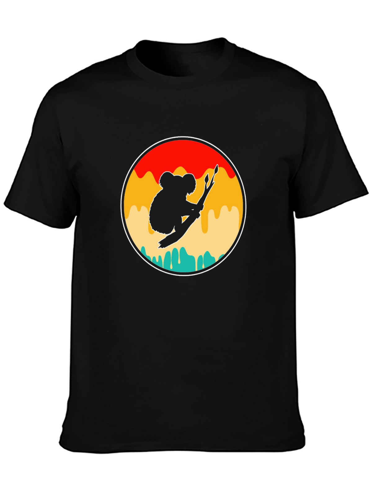 Retro Koala Graphic T-Shirt - Unisex Cotton Tee