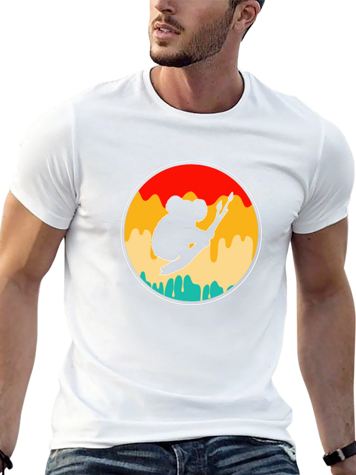 Retro Koala Graphic T-Shirt - Unisex Cotton Tee