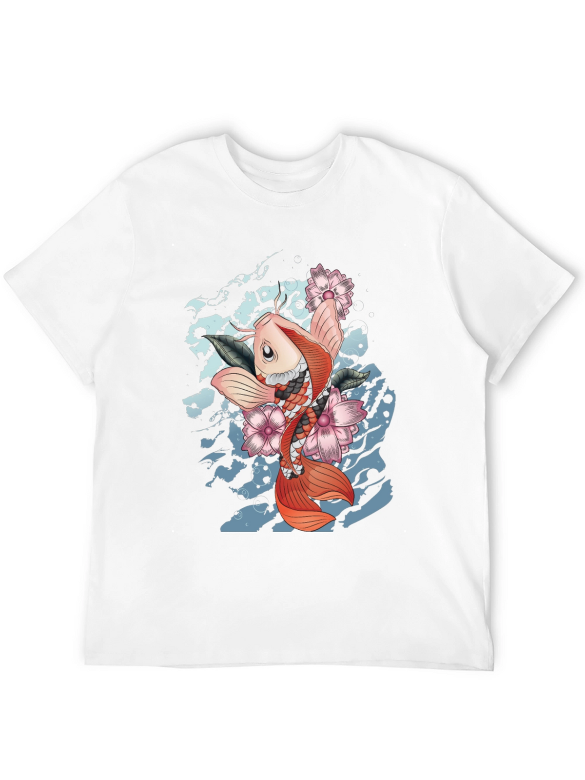 Koi Fish Graphic T-Shirt - Unique Design