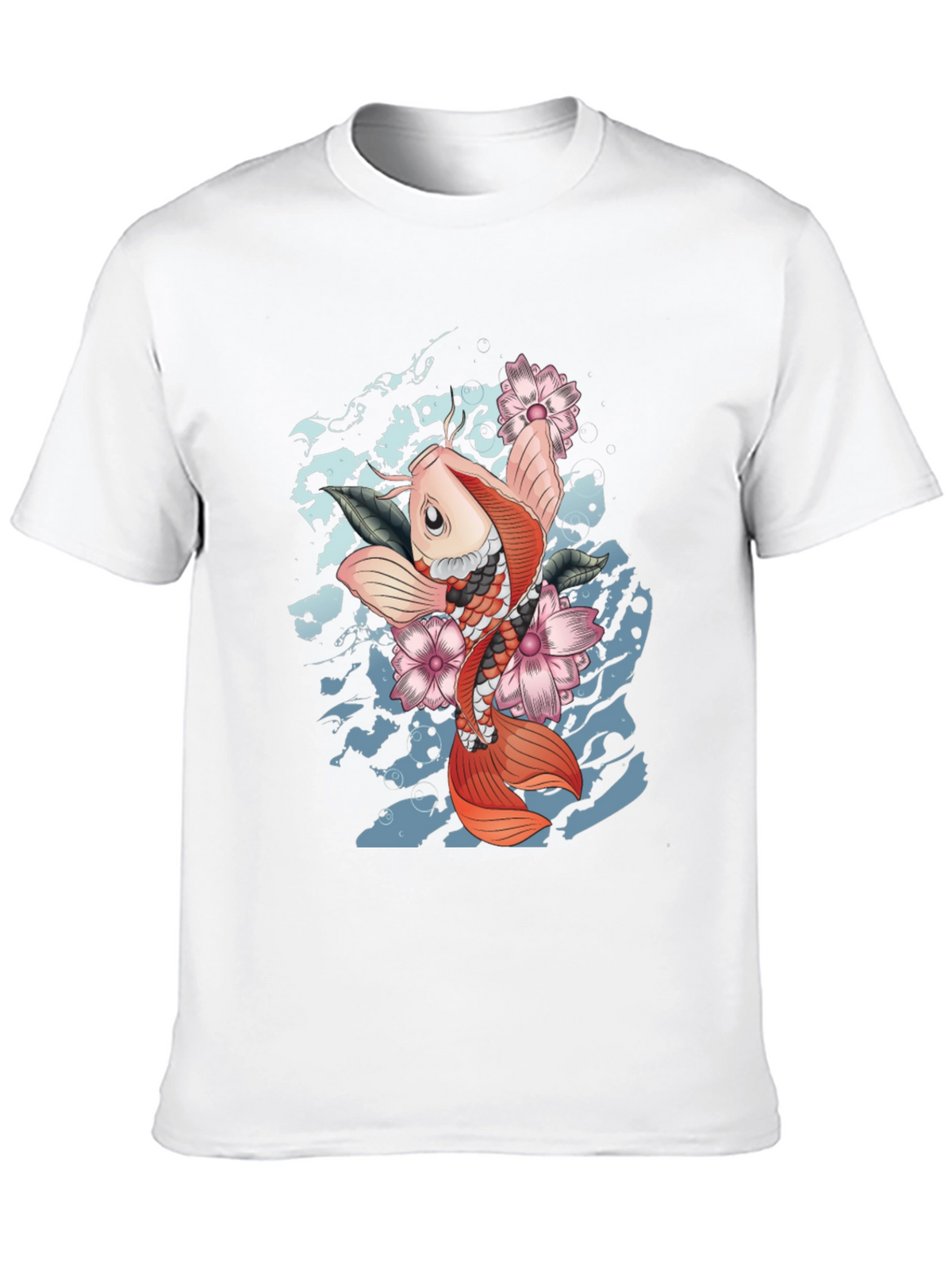 Koi Fish Graphic T-Shirt - Unique Design