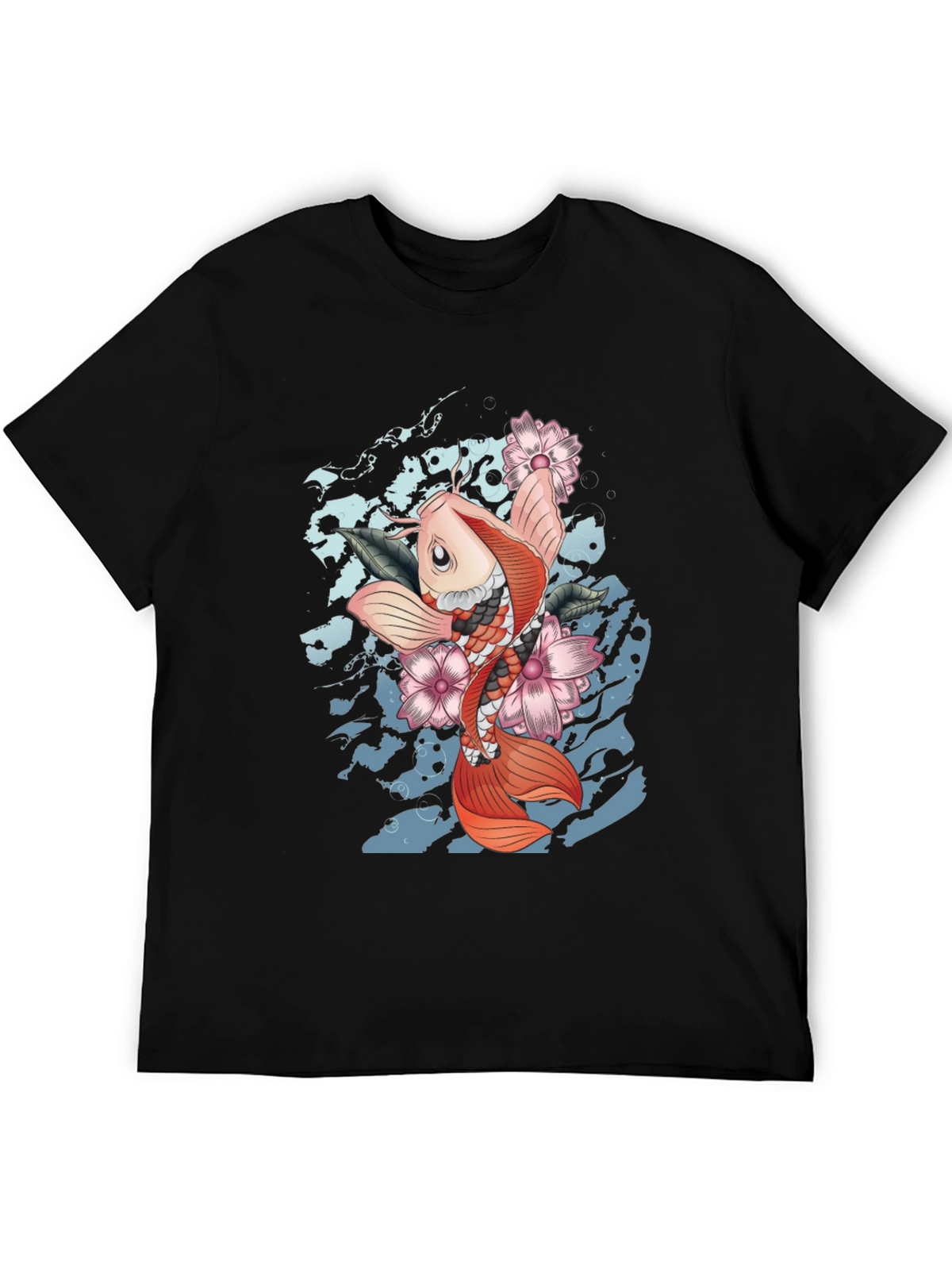 Koi Fish Graphic T-Shirt - Unique Design