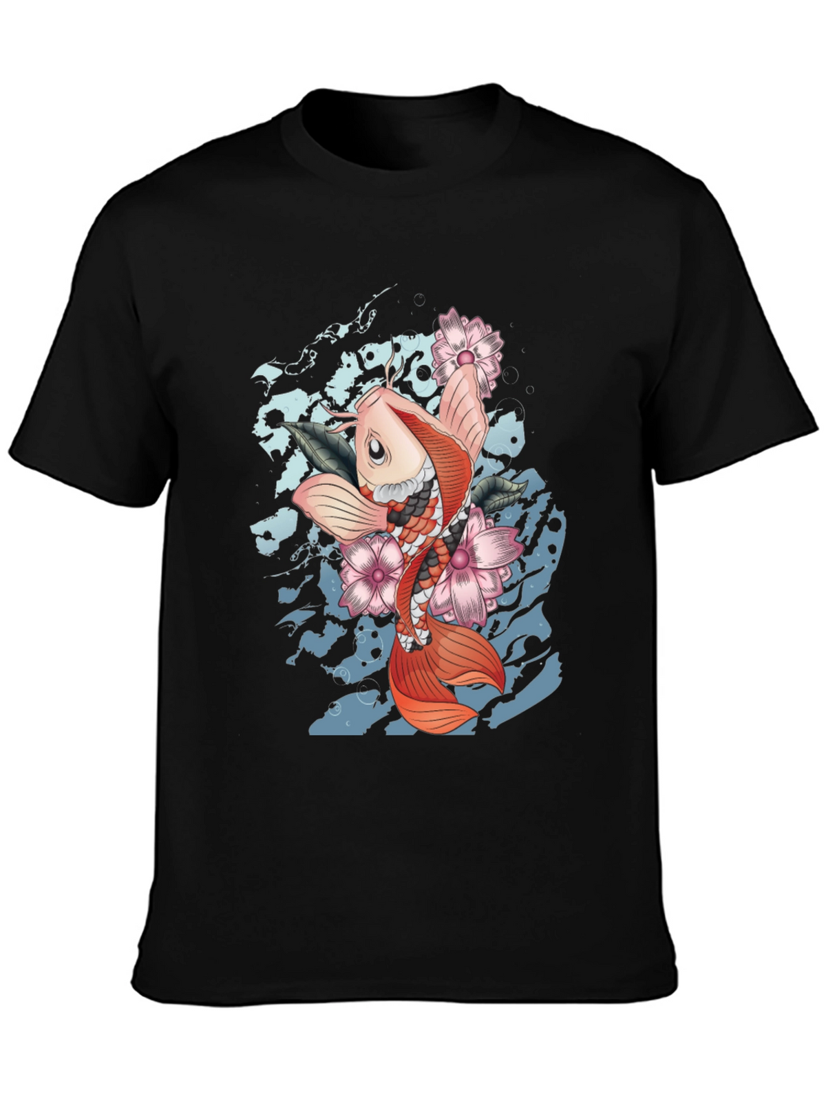 Koi Fish Graphic T-Shirt - Unique Design