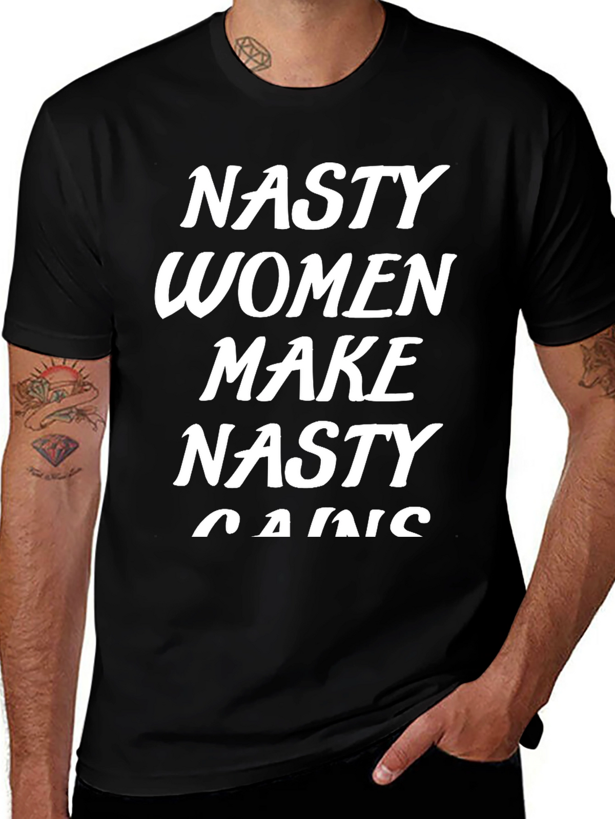 Nasty Women Make Nasty Gains Graphic Tee