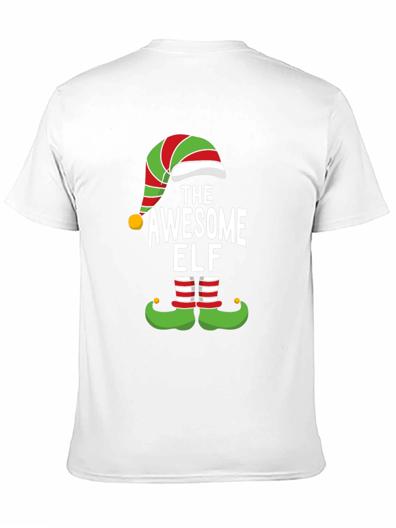 Awesome Elf Christmas Holiday T-Shirt