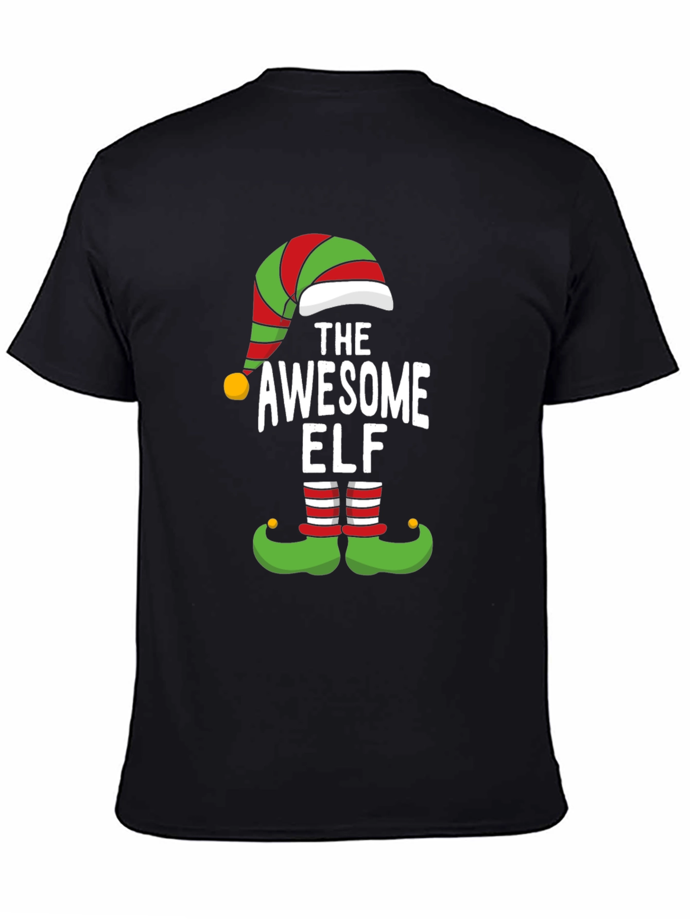 Awesome Elf Christmas Holiday T-Shirt