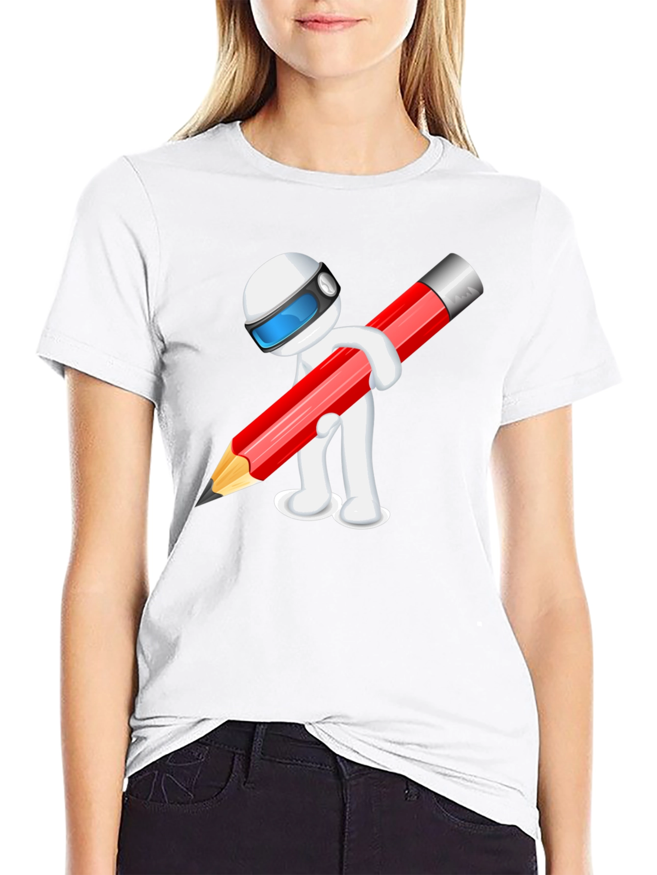 Creative Cartoon Graphic Tee