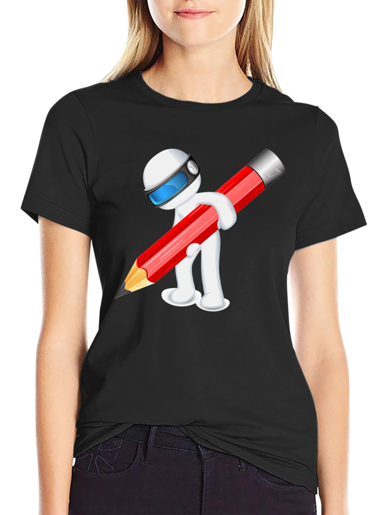 Creative Cartoon Graphic Tee