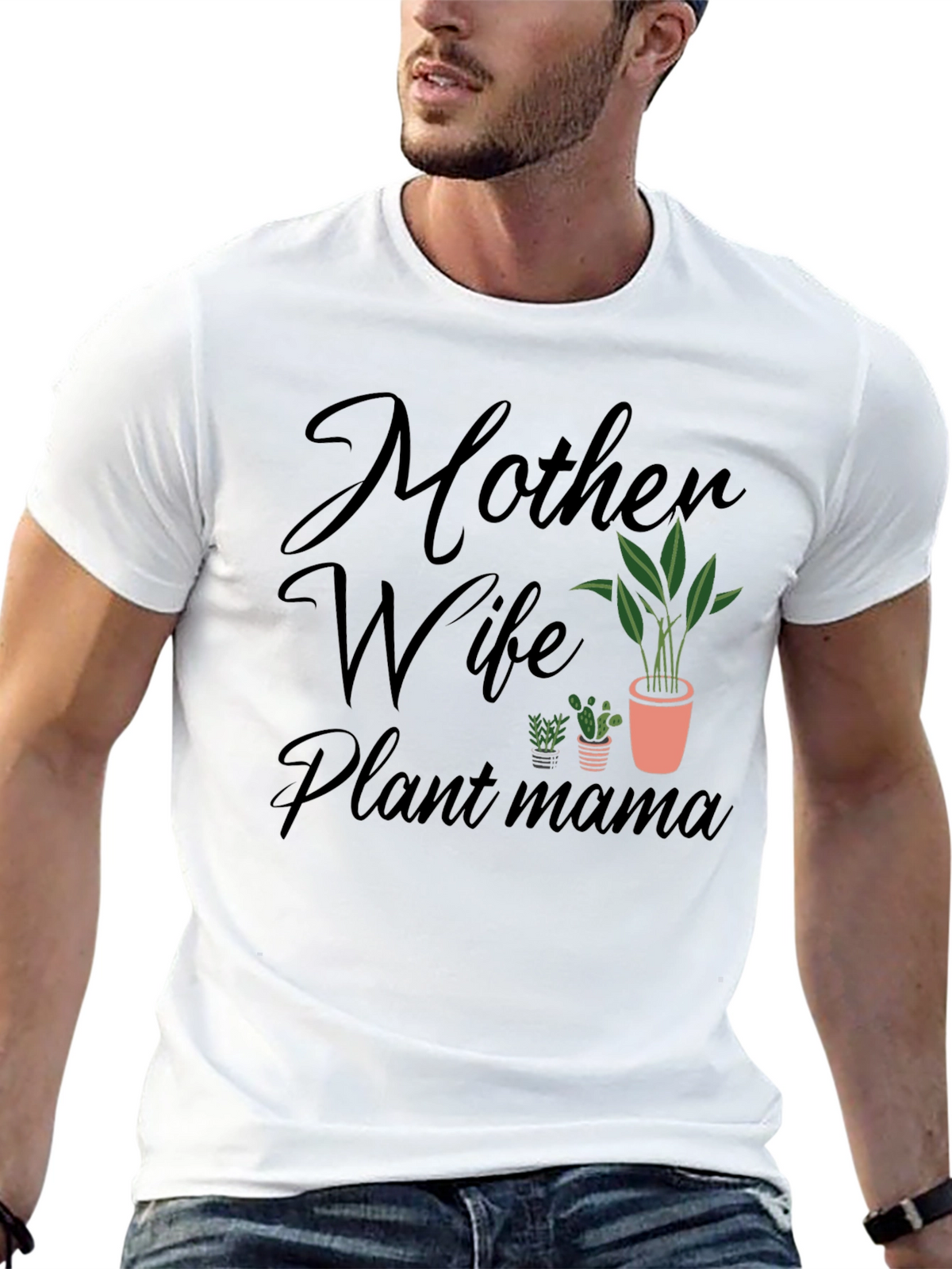 Mother Wife Plant Mama Graphic Tee